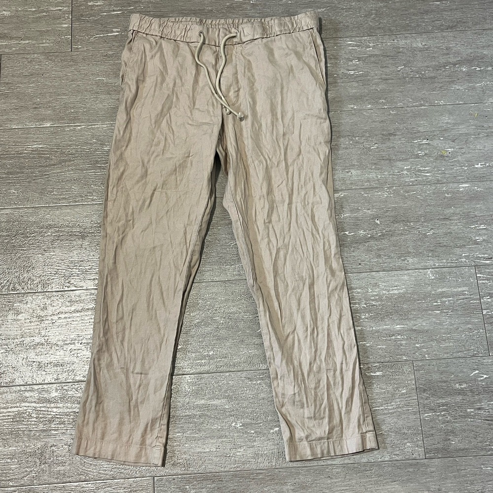 Hugo Boss Banks Slim Fit Stretch‎ Pants Gray Size 32R